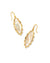 Genevieve Gold Drop Earrings
