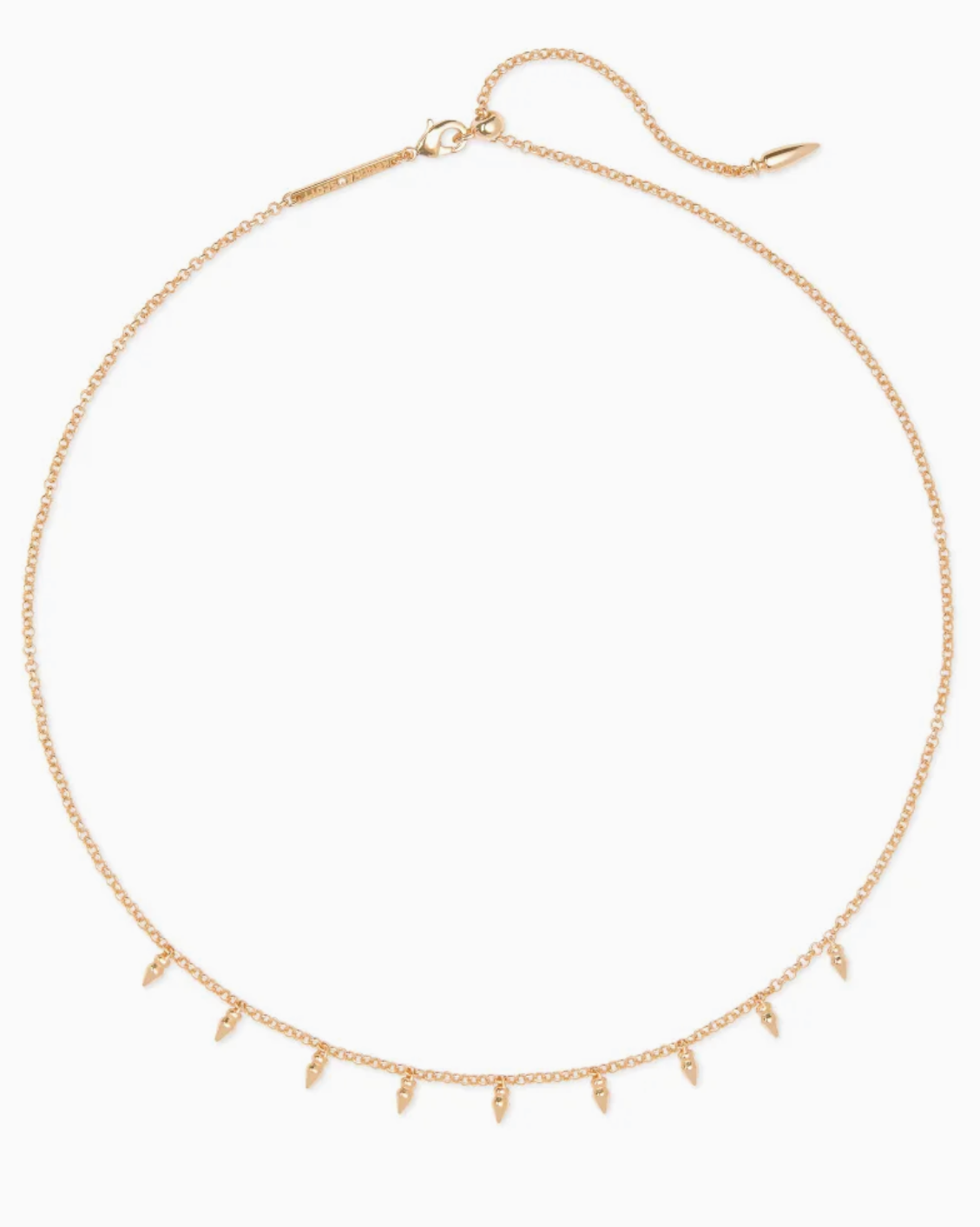 Addison Choker Necklace In Rose Gold