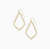 Sophee Crystal Drop Earring in Gold