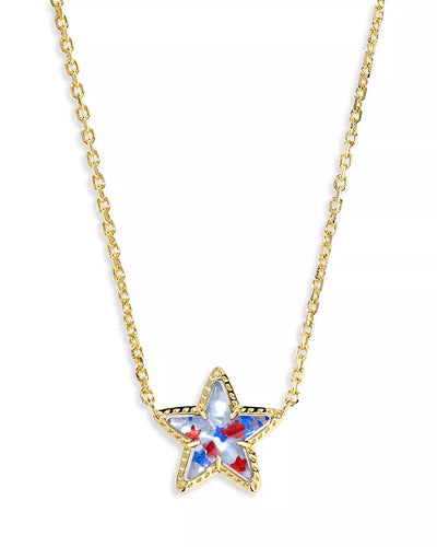 Cassidy Gold Short Pendant Necklace