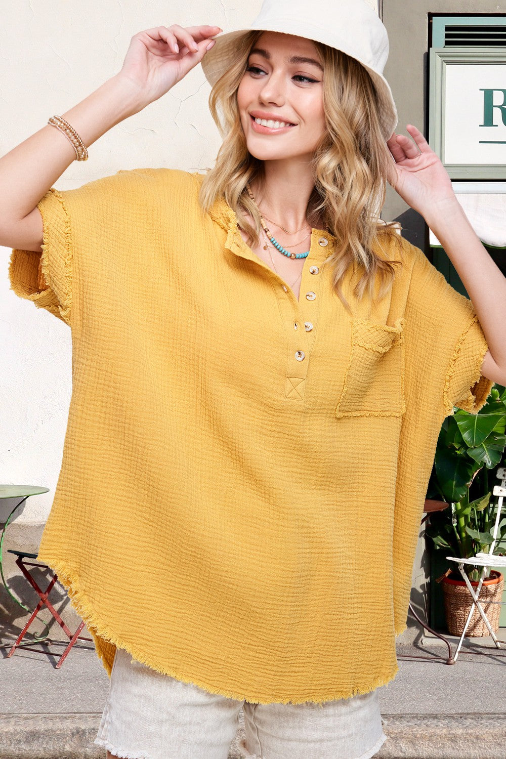 Golden Sunrise Top