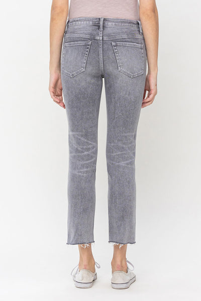 Vervet Carlene Mid Rise Slim Straight