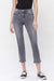 Vervet High Rise Crop Slim Straight Jeans