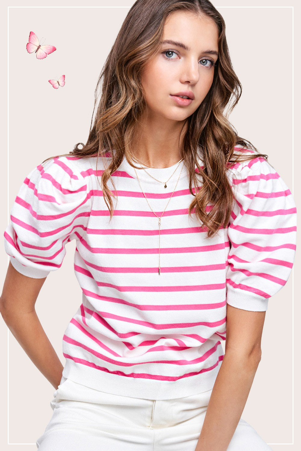 Pink Candy Stripes