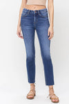 Vervet by Lovervet Jeanne Plus Size High Rise Slim Straight Jean