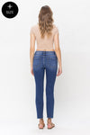 Vervet by Lovervet Jeanne Plus Size High Rise Slim Straight Jean