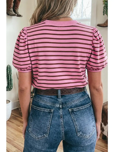 Pink & Brown