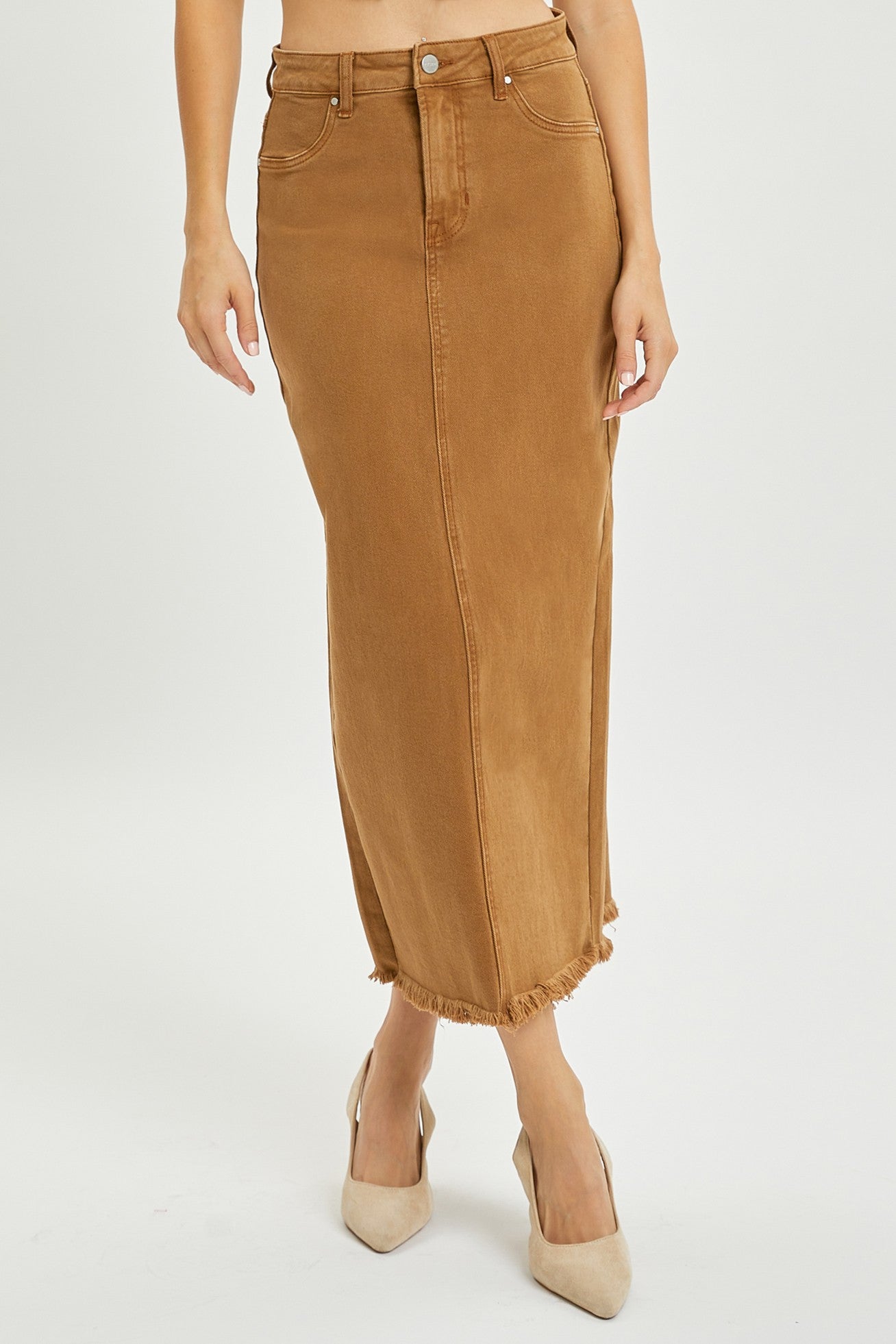 Risen High Rise Maxi Skirt