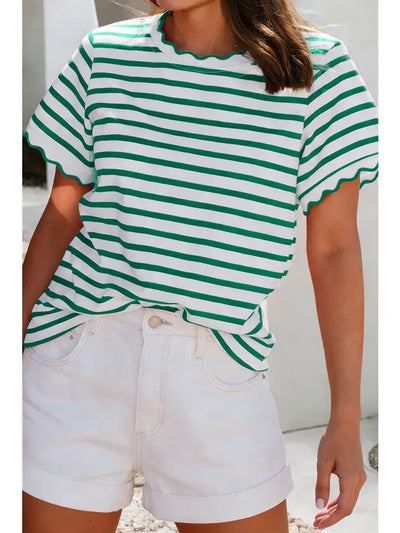 Scallop Trim Top