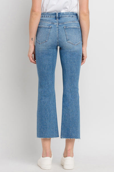 Vervet by Flying Monkey High Rise Kick Flare Jeans