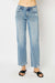 Judy Blue Mid Rise Medium Wash Destroy Straight