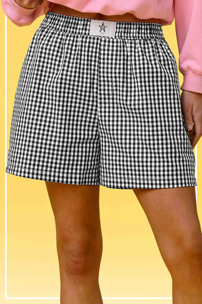 Gingham Boxers