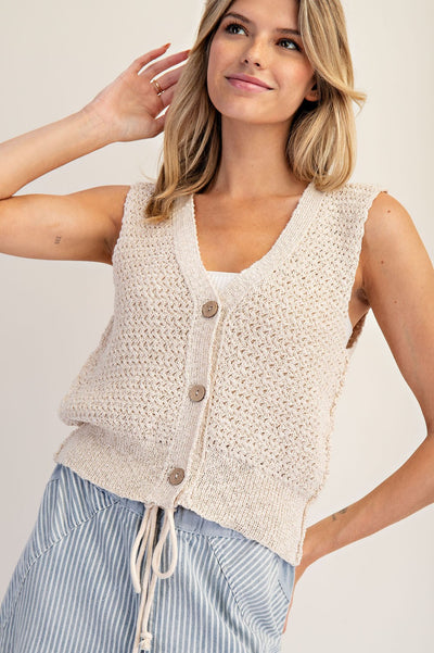 Shade of Ivory Vest