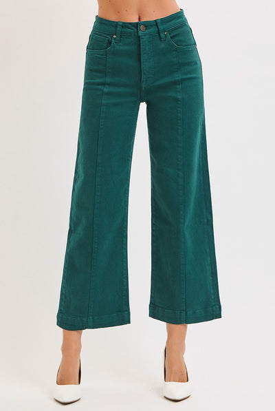 Risen TC High Rise Crop Wide Pants