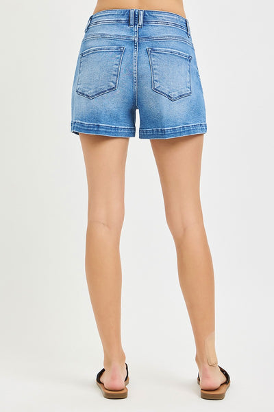 Risen Mid Rise Relaxed Shorts