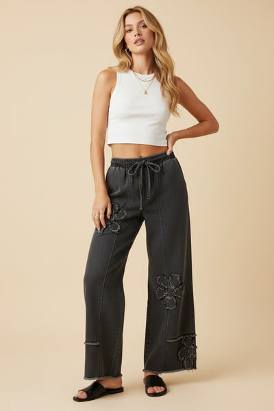 Florals in Fall Pants