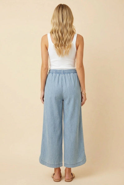 Comfy Drawstring Culottes