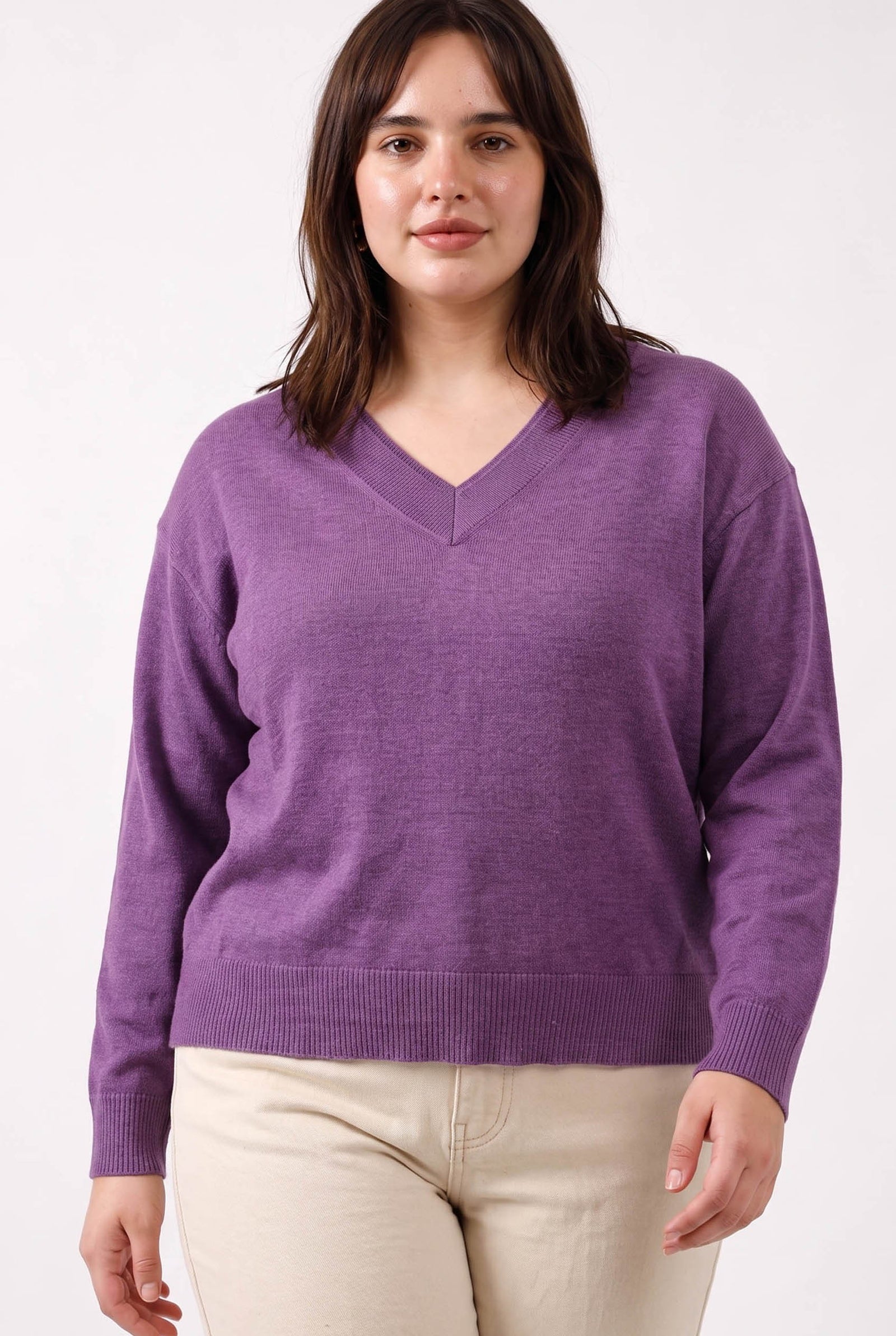 Plum Wool Blend