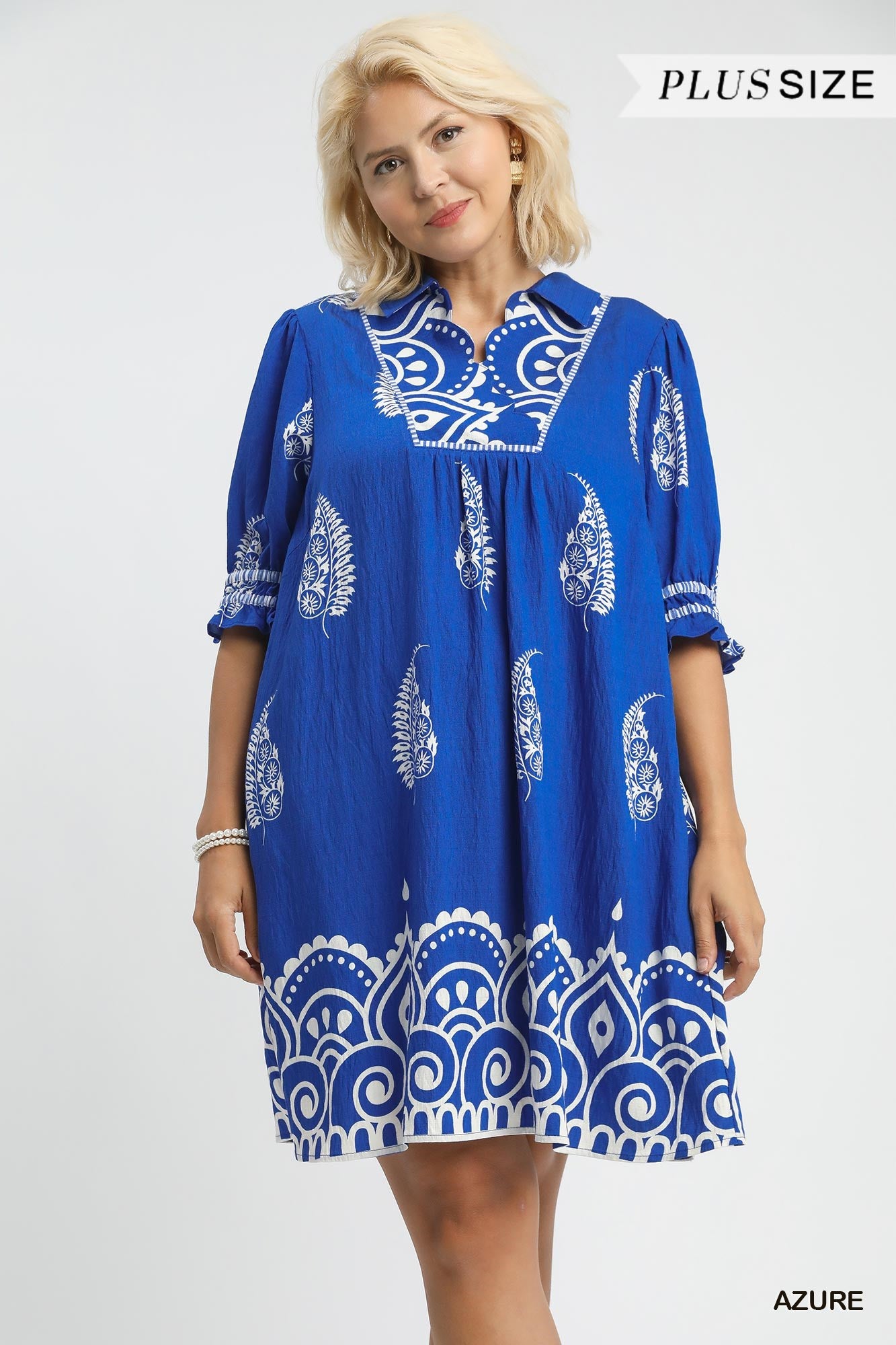 Paisley Mandala Print Dress