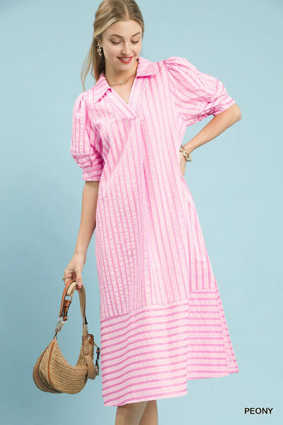 Stripes for Days Dress