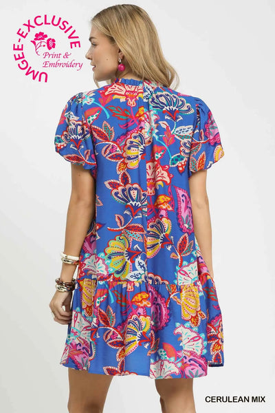 Caribbean Blue Dress