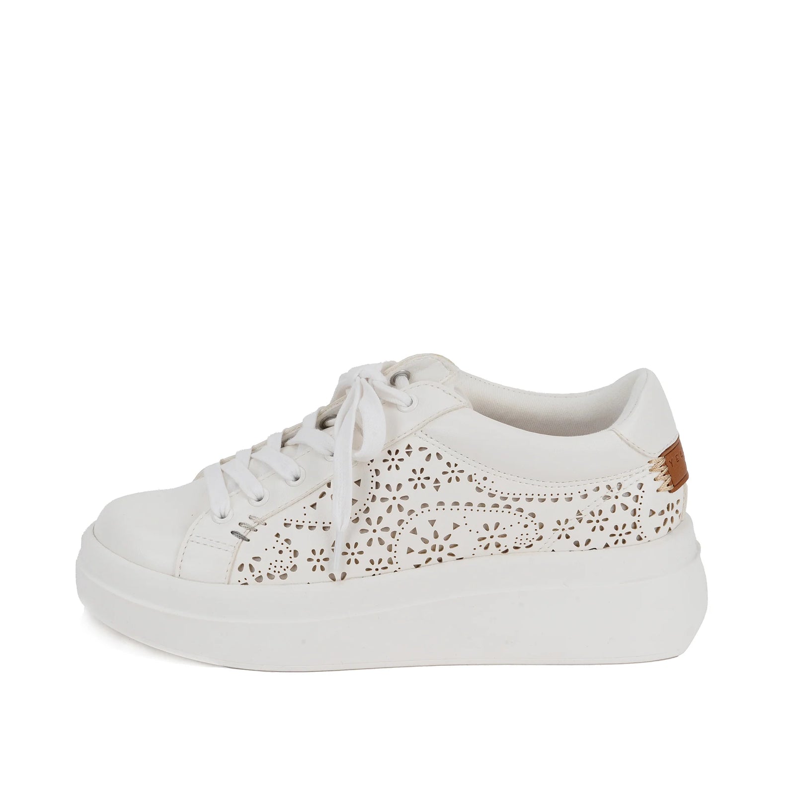 Yellowbox Everlie Flatform Sneaker in White