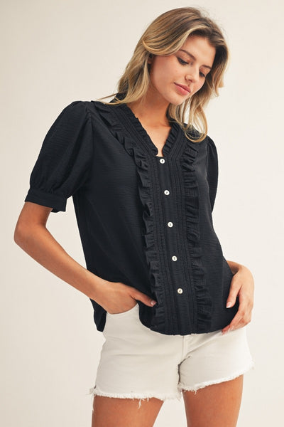 Ruffles of Black