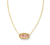 Elisa Pendant Necklace in Gold