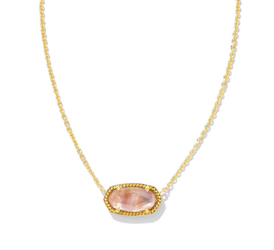 Elisa Pendant Necklace in Gold