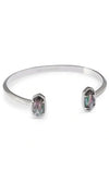 Elton Cuff Bracelet in Silver