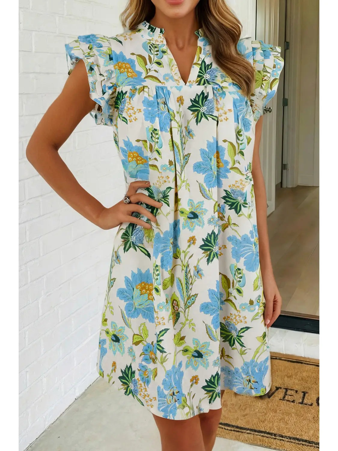 Hawaiian Flowers Dress