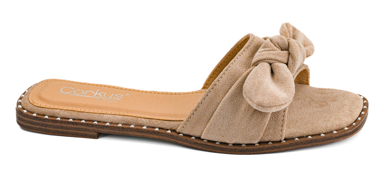 Corkys Clam Bake Sand Faux Suede