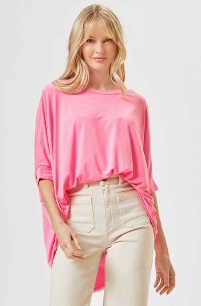 The Scarlet Poncho Top