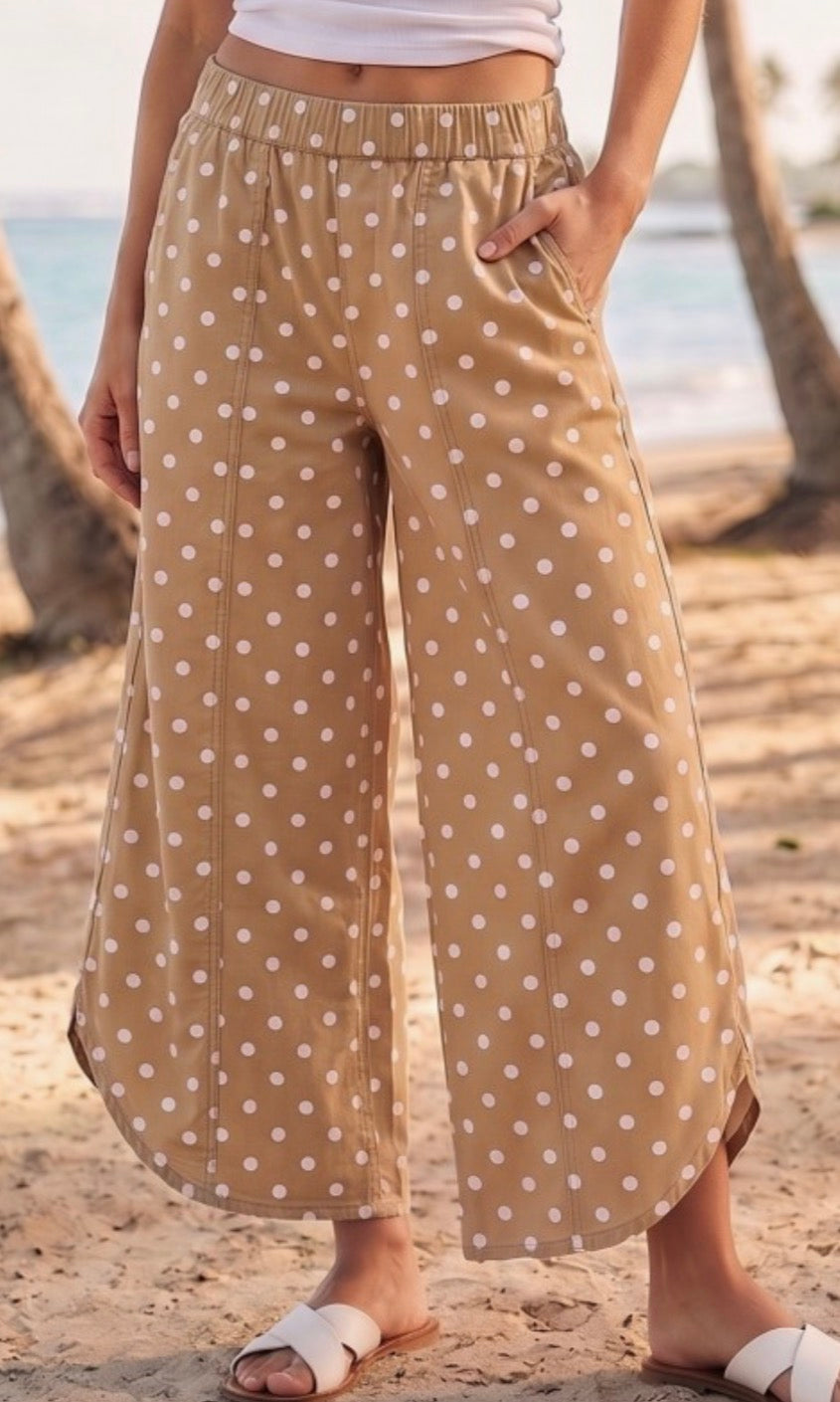 Camel Dots Pants
