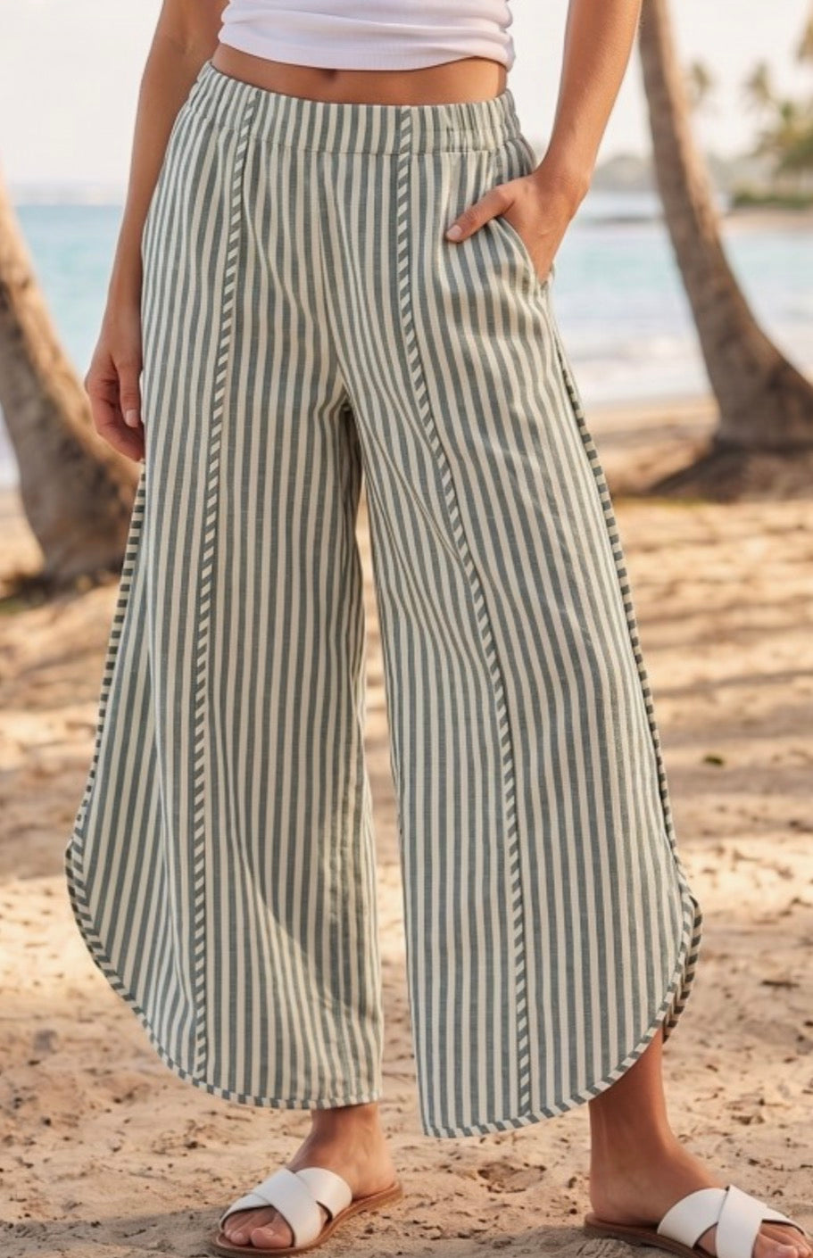 Coastal Stripe Pants