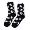 Hello Mello Black Cat Nap Lounge Socks