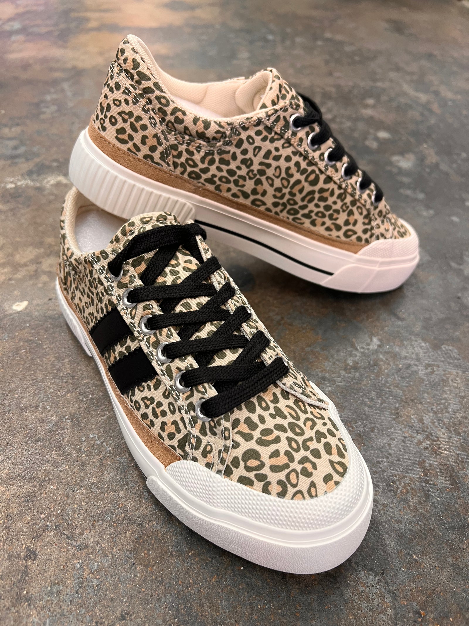 Corkys That's Her in Sand Mini Leopard