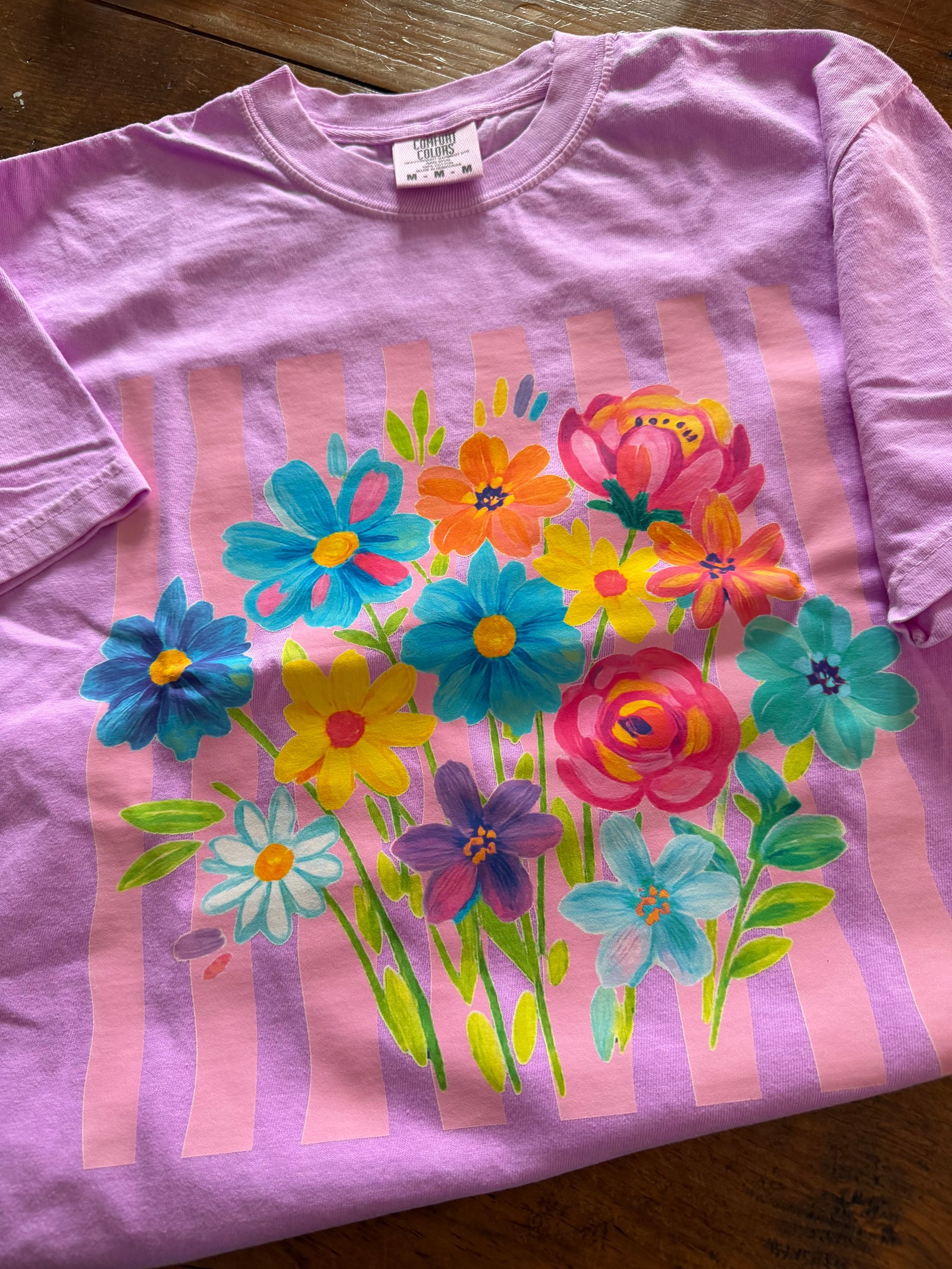 Striped Boho Floral