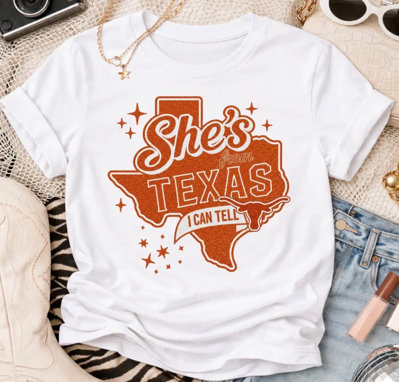 She's From Texas I Can Tell-Longhorn