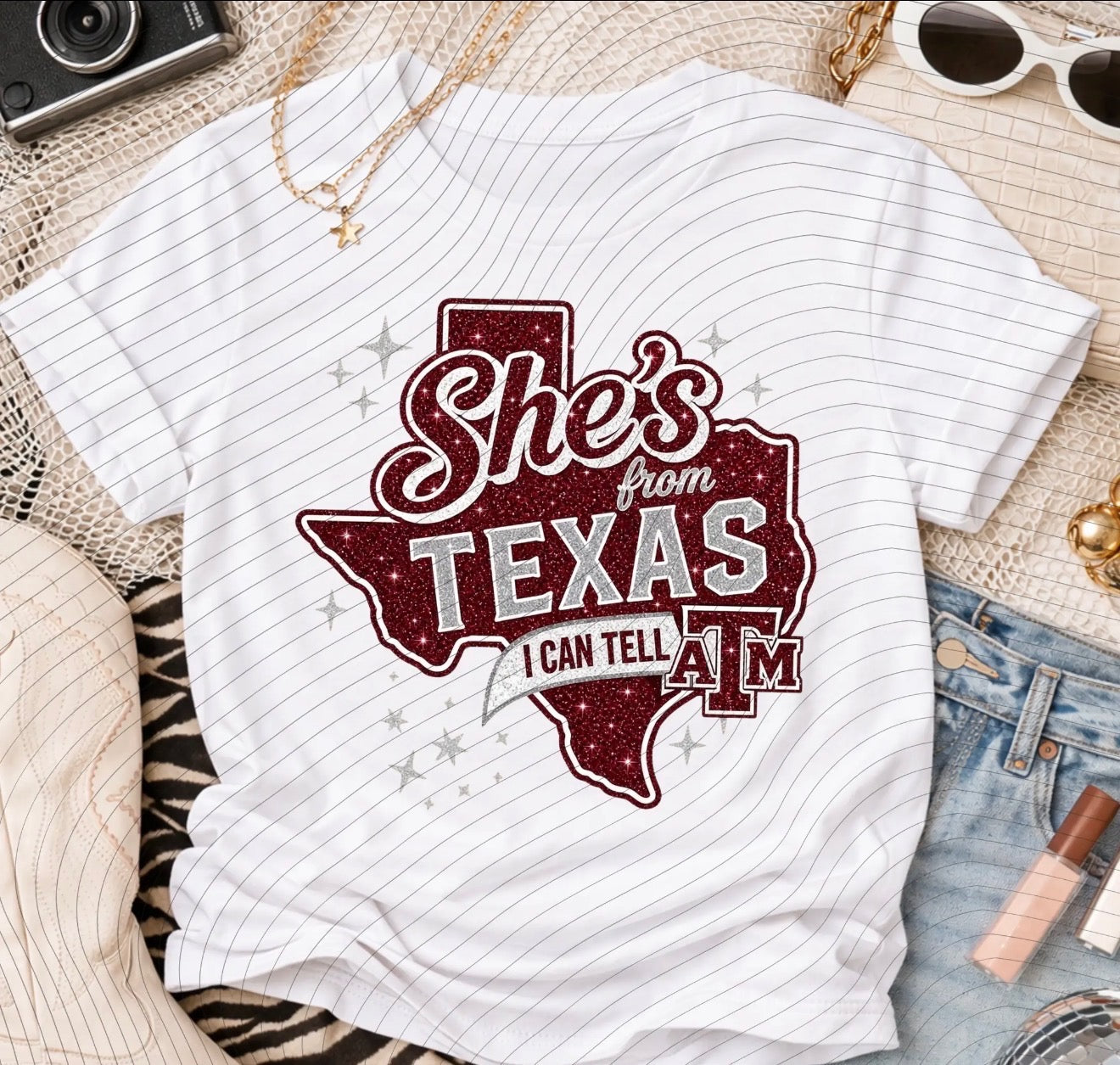 She's From Texas I Can Tell-Aggie