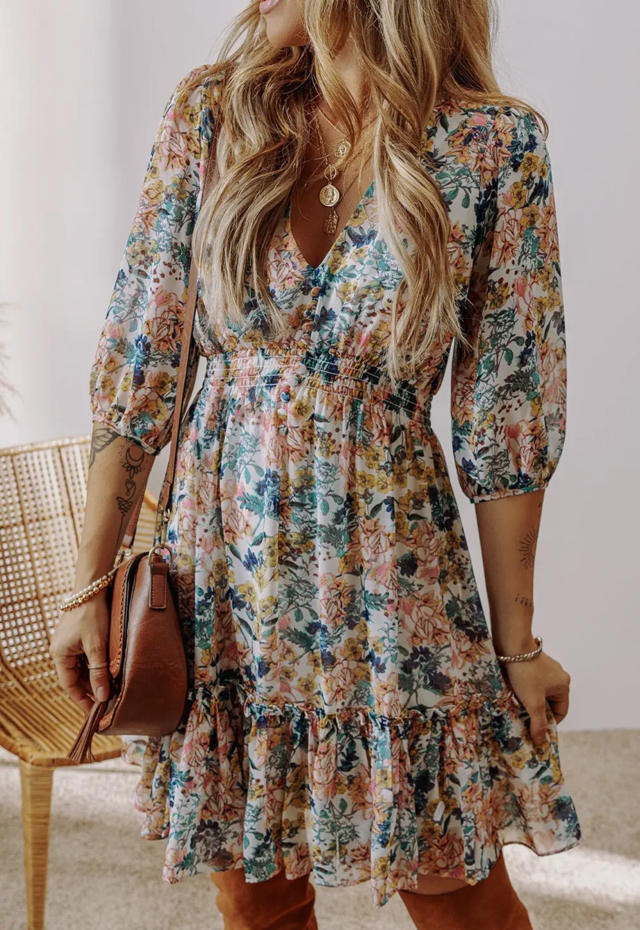 Wildflower Skies Dress