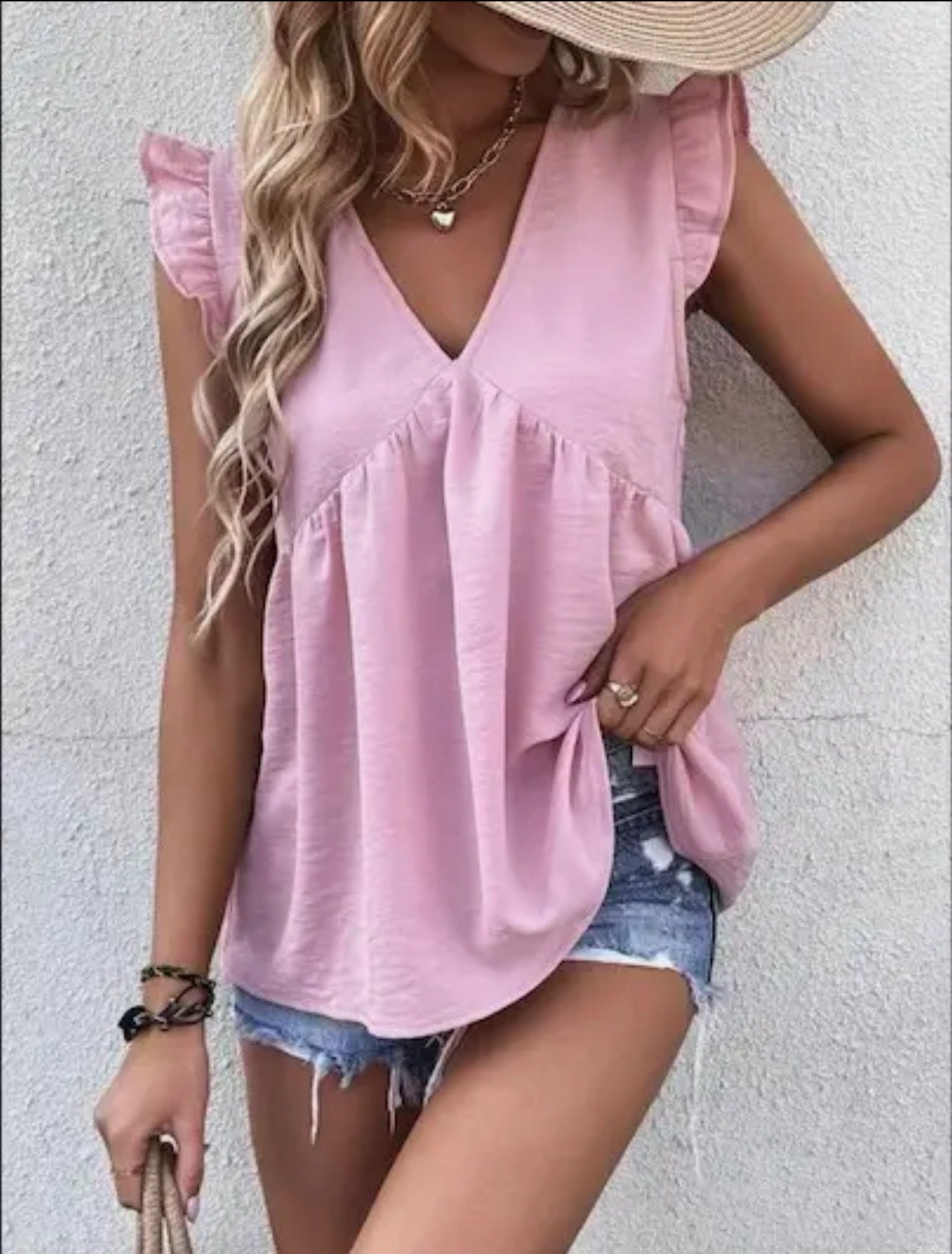 Oh Baby! Ruffle Sleeve Top