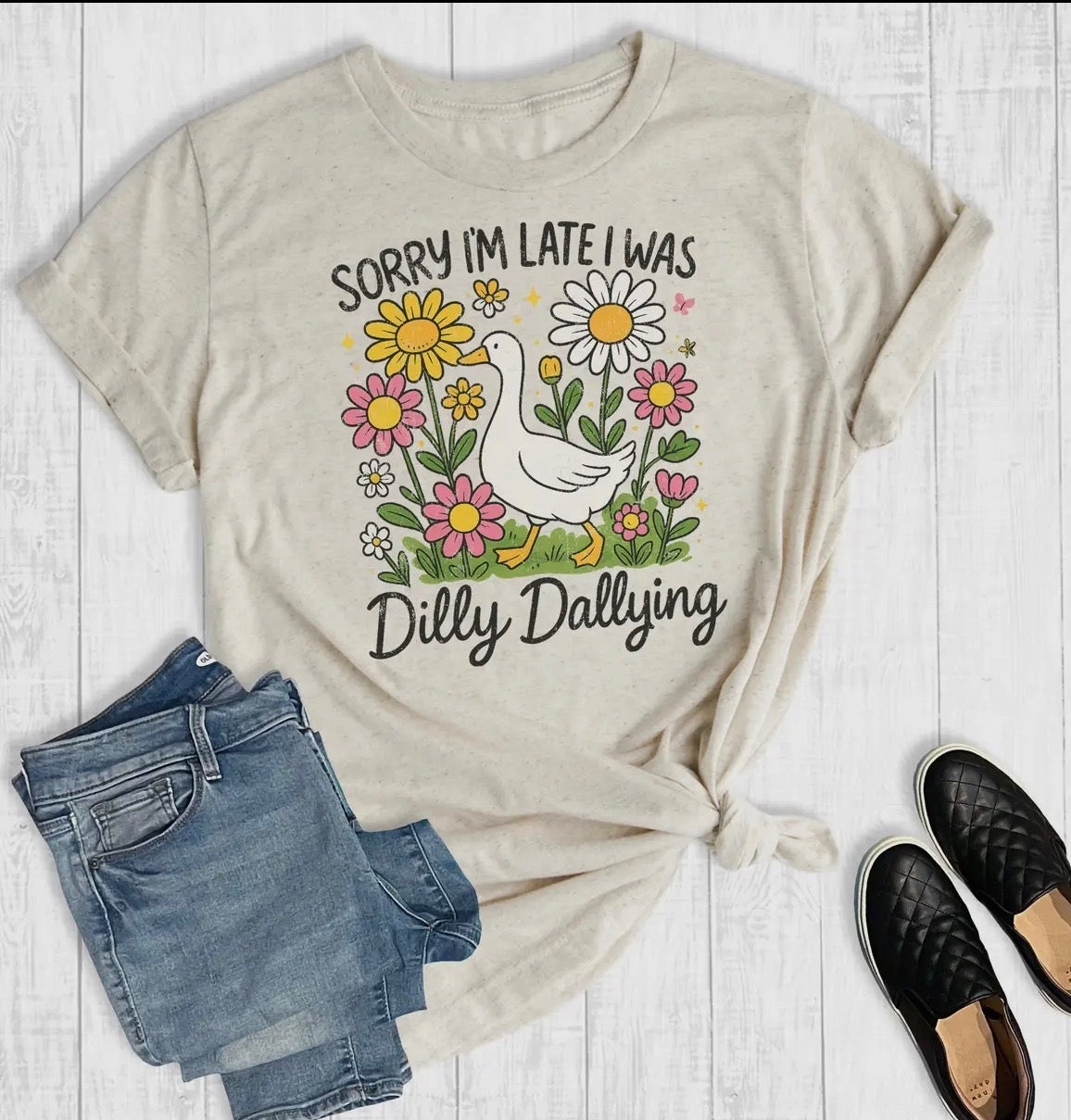 Dilly Dally Tee