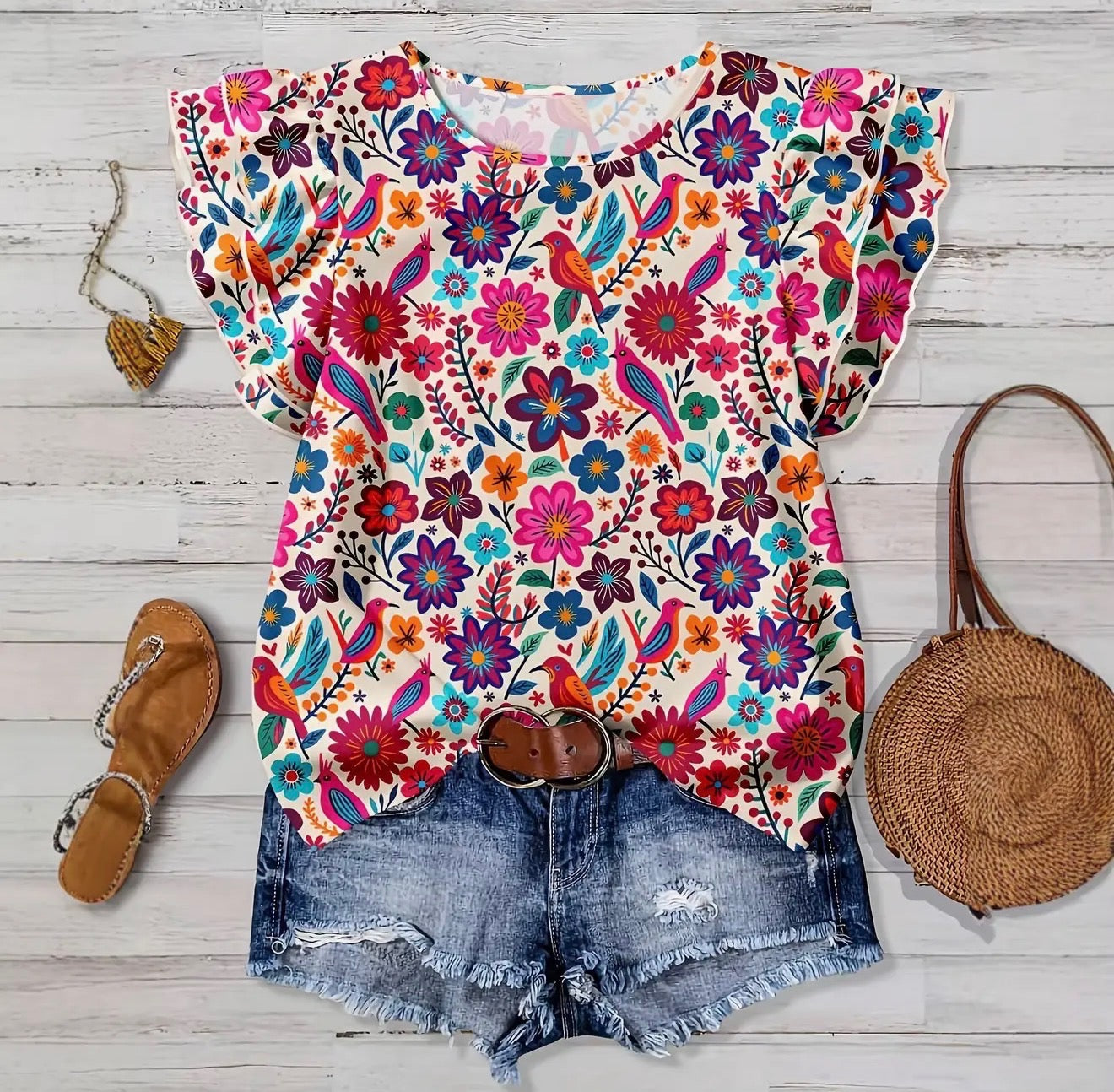 Blossom and Bramble Blouse
