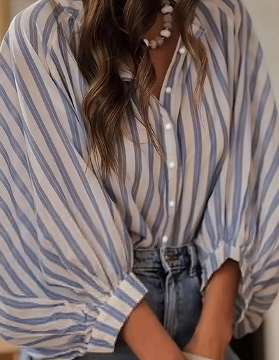 Indigo Empire Blouse