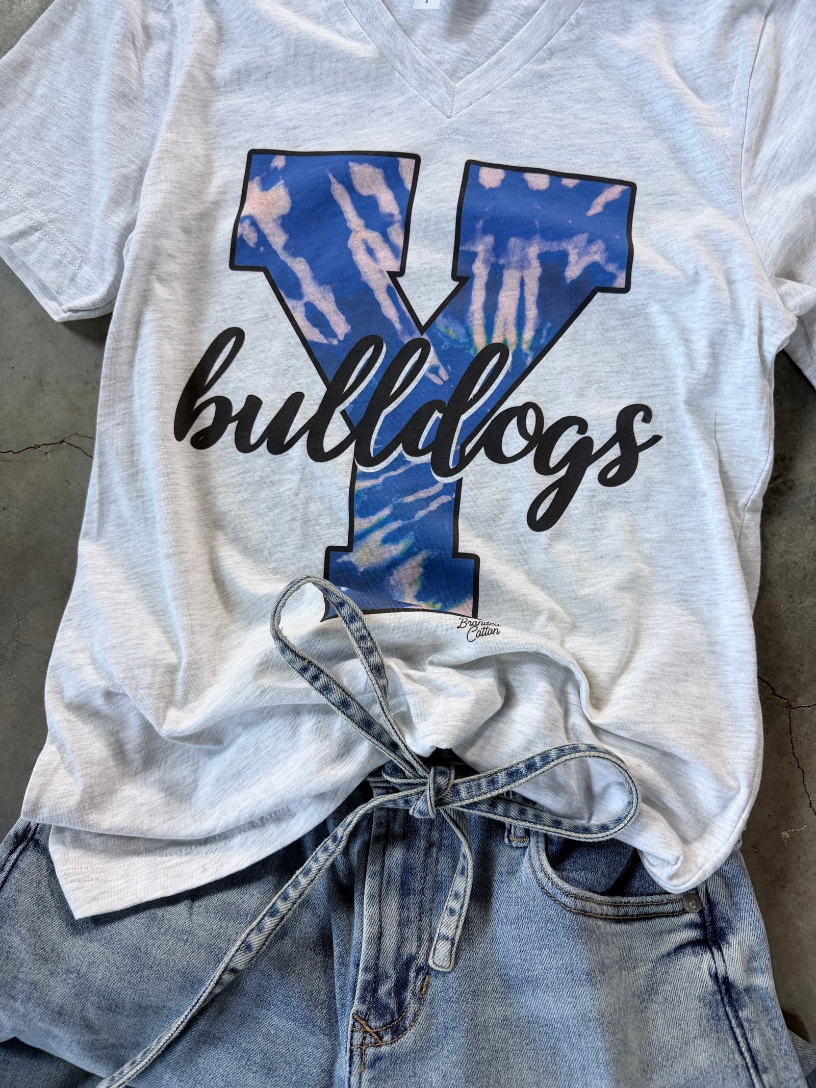 Bulldog Tie Dye