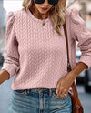 Puff Sleeve Sweatshirt