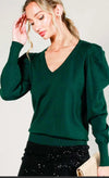 Puff Sleeve Knit Sweater