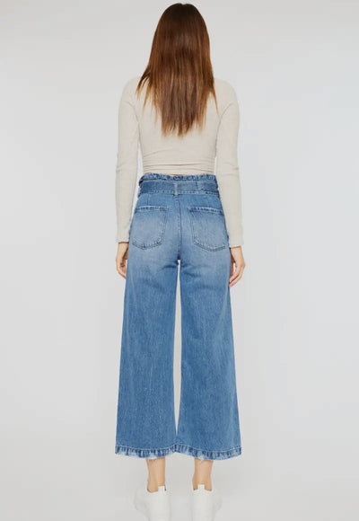 Kancan Tie Waist Denim