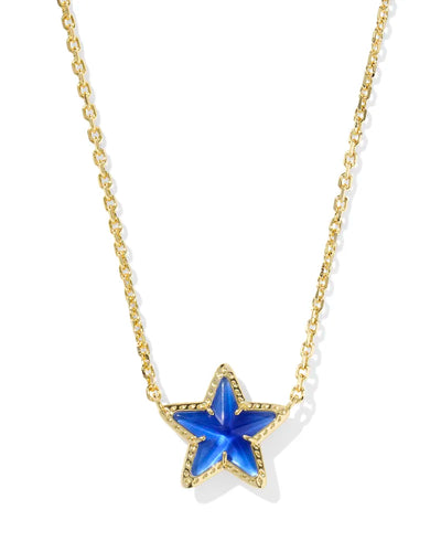Cassidy Gold Short Pendant Necklace